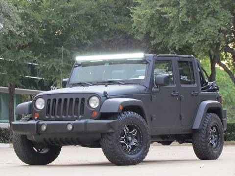 2009 Jeep Wrangler Unlimited for sale at Dallas Car R Us in Dallas TX