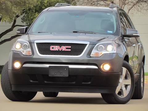 2012 GMC Acadia for sale at Dallas Car R Us in Dallas TX