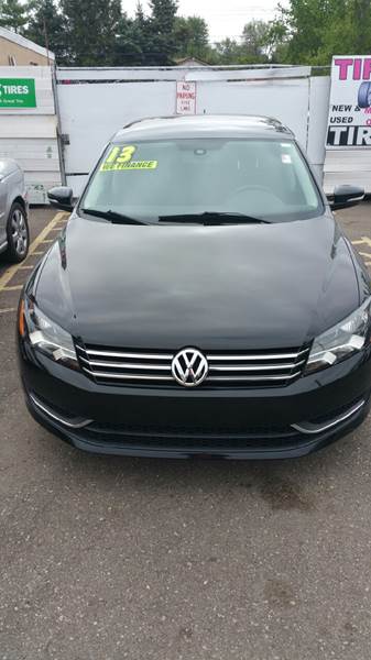 2013 Volkswagen Passat for sale at Atlas Motors in Clinton Township MI