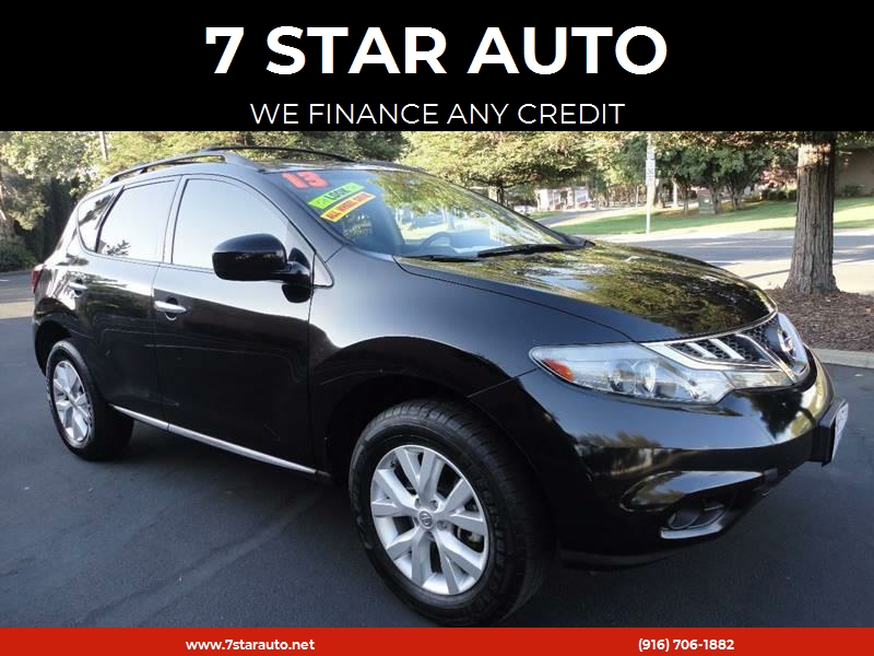 2013 Nissan Murano for sale at 7 STAR AUTO in Sacramento CA