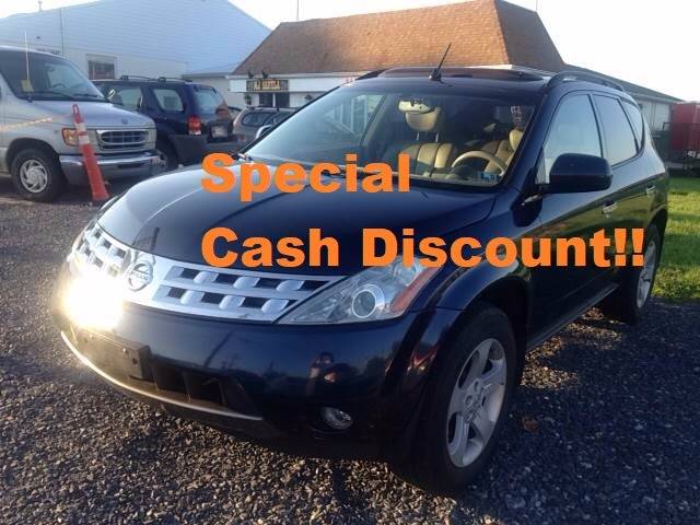 2004 Nissan Murano for sale at Ram Auto Sales in Gettysburg PA