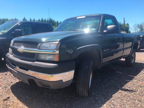 2003 Chevrolet Silverado 2500HD for sale at Lavelle Motors in Lavelle PA