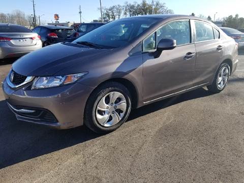 2013 Honda Civic for sale at Nonstop Motors in Indianapolis IN