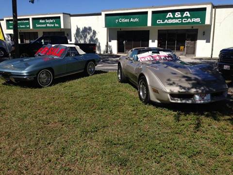 1982 Chevrolet Corvette for sale at A & A Classic Cars in Pinellas Park FL