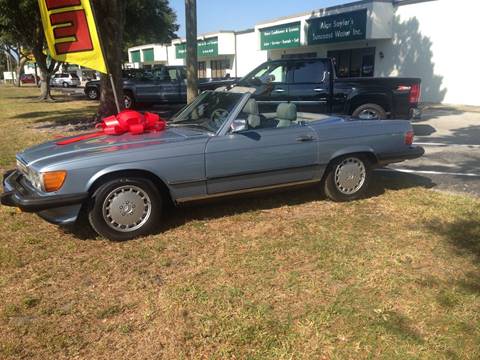 1988 Mercedes-Benz 560-Class for sale at A & A Classic Cars in Pinellas Park FL