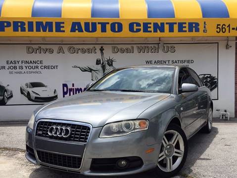 2008 Audi A4 for sale at PRIME AUTO CENTER in Palm Springs FL