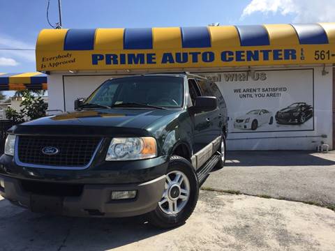 2003 Ford Expedition for sale at PRIME AUTO CENTER in Palm Springs FL