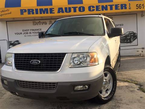 2003 Ford Expedition for sale at PRIME AUTO CENTER in Palm Springs FL