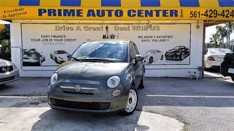2012 FIAT 500 for sale at PRIME AUTO CENTER in Palm Springs FL
