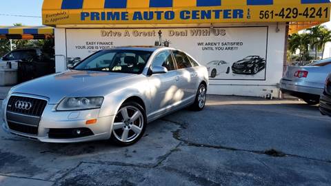 2008 Audi A6 for sale at PRIME AUTO CENTER in Palm Springs FL