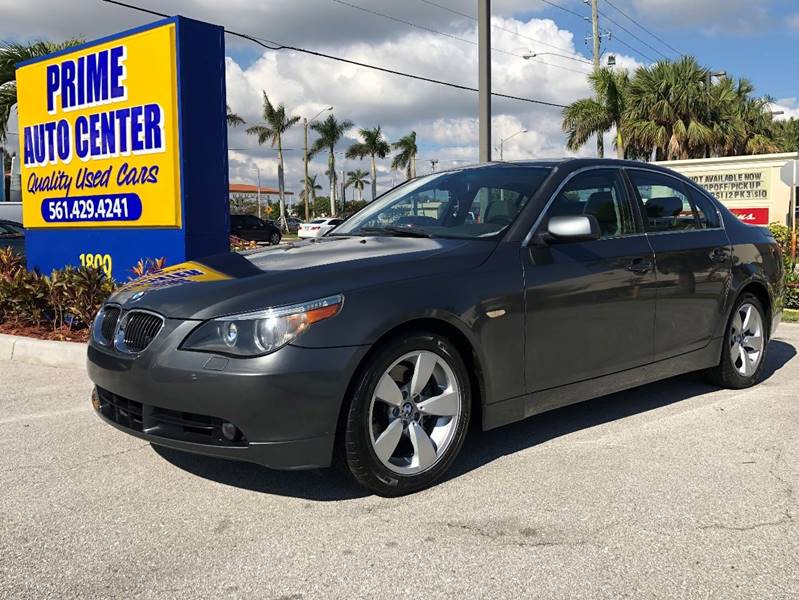 2006 BMW 5 Series for sale at PRIME AUTO CENTER in Palm Springs FL