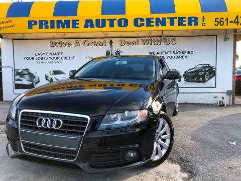2012 Audi A4 for sale at PRIME AUTO CENTER in Palm Springs FL