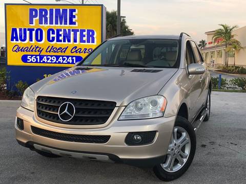 2006 Mercedes-Benz M-Class for sale at PRIME AUTO CENTER in Palm Springs FL