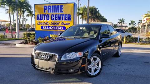 2007 Audi A4 for sale at PRIME AUTO CENTER in Palm Springs FL