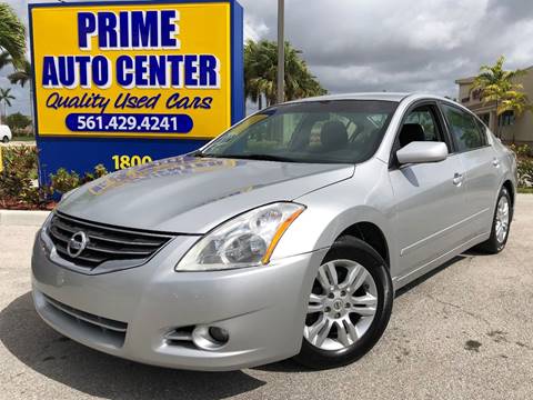 2011 Nissan Altima for sale at PRIME AUTO CENTER in Palm Springs FL