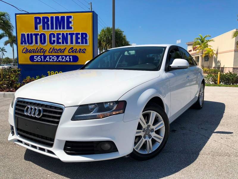 2009 Audi A4 for sale at PRIME AUTO CENTER in Palm Springs FL