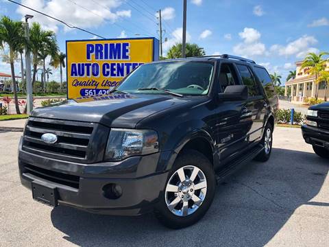 2007 Ford Expedition for sale at PRIME AUTO CENTER in Palm Springs FL