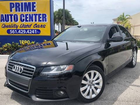 2012 Audi A4 for sale at PRIME AUTO CENTER in Palm Springs FL
