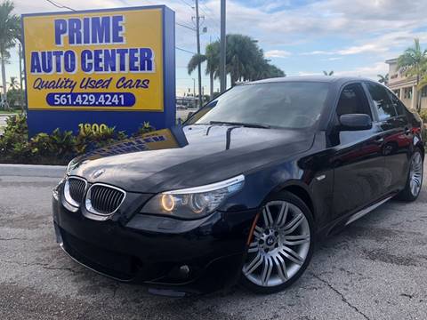 2008 BMW 5 Series for sale at PRIME AUTO CENTER in Palm Springs FL