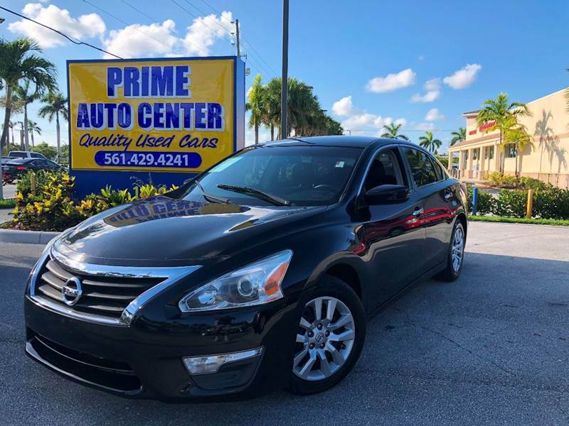 2013 Nissan Altima for sale at PRIME AUTO CENTER in Palm Springs FL