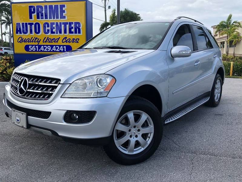 2007 Mercedes-Benz M-Class for sale at PRIME AUTO CENTER in Palm Springs FL