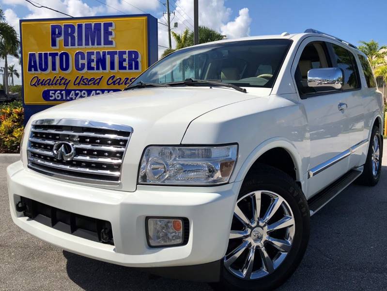 2008 Infiniti QX56 for sale at PRIME AUTO CENTER in Palm Springs FL