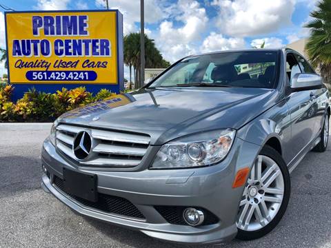 2008 Mercedes-Benz C-Class for sale at PRIME AUTO CENTER in Palm Springs FL