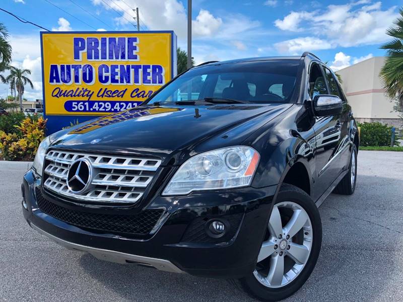 2009 Mercedes-Benz M-Class for sale at PRIME AUTO CENTER in Palm Springs FL