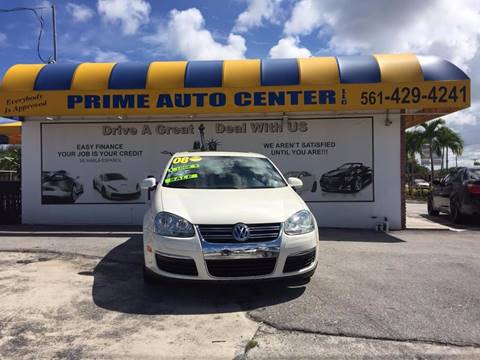 2008 Volkswagen Jetta for sale at PRIME AUTO CENTER in Palm Springs FL