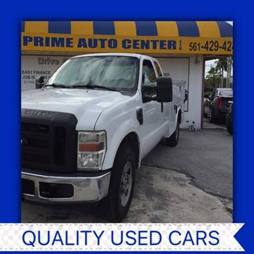 2008 Ford F-250 Super Duty for sale at PRIME AUTO CENTER in Palm Springs FL