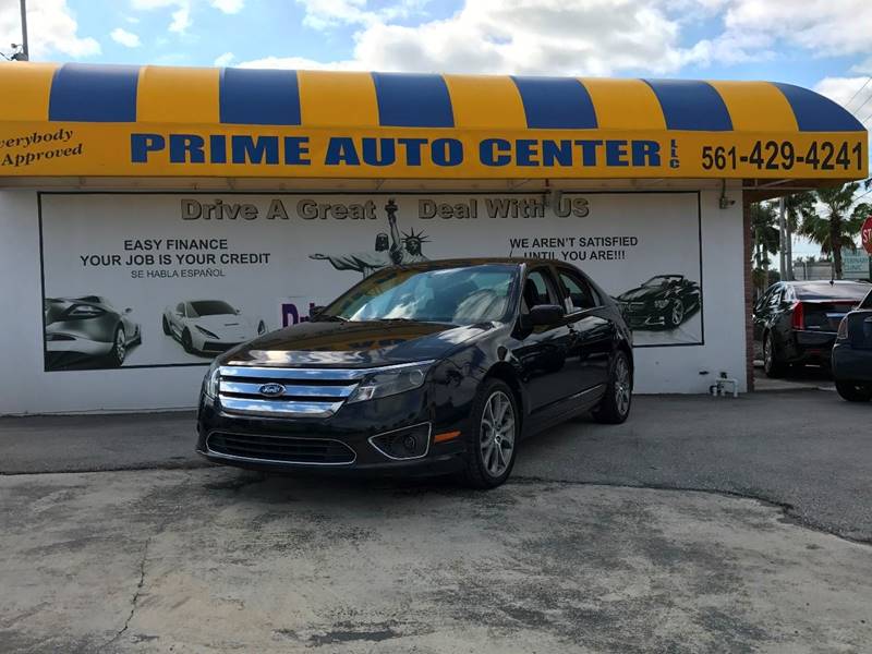 2010 Ford Fusion for sale at PRIME AUTO CENTER in Palm Springs FL