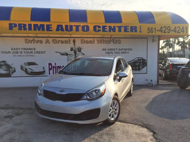 2013 Kia Rio for sale at PRIME AUTO CENTER in Palm Springs FL