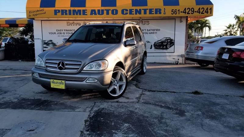 2005 Mercedes-Benz M-Class for sale at PRIME AUTO CENTER in Palm Springs FL