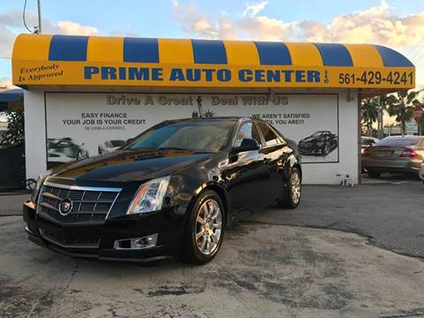 2008 Cadillac CTS for sale at PRIME AUTO CENTER in Palm Springs FL