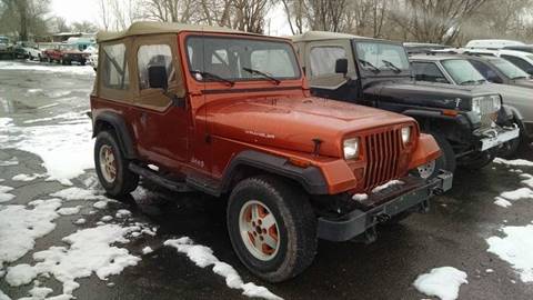 1994 Jeep Wrangler for sale at AFFORDABLY PRICED CARS LLC in Mountain Home ID