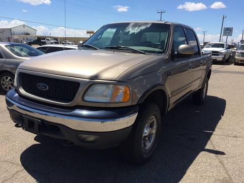 2001 Ford F-150 for sale at AFFORDABLY PRICED CARS LLC in Mountain Home ID