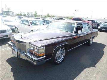 1987 Cadillac Brougham for sale at Anaheim Auto Finance in Anaheim CA