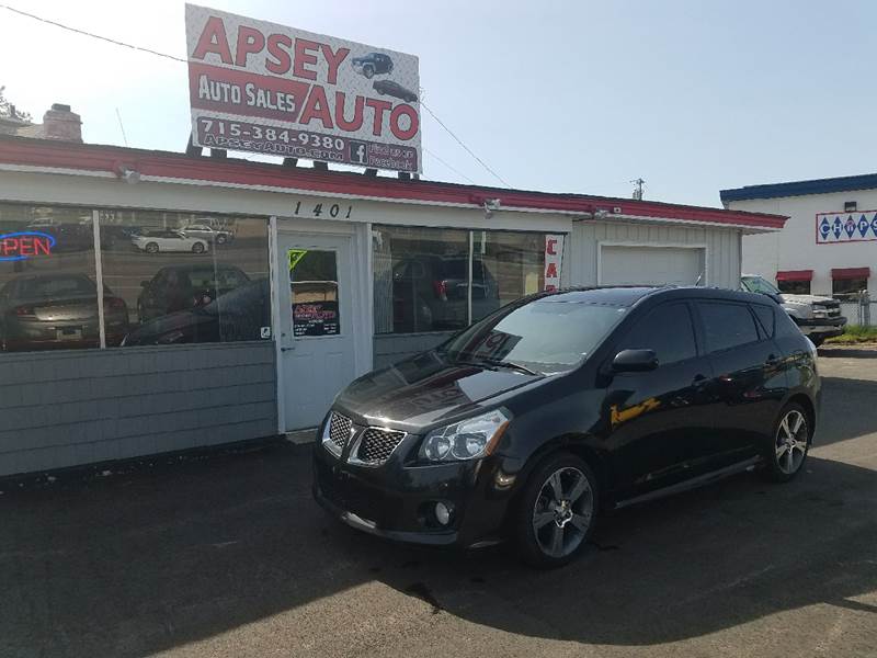 2009 Pontiac Vibe for sale at Apsey Auto 2 in Marshfield WI