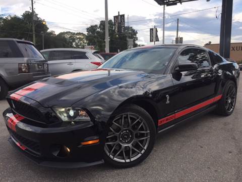 2011 Ford Shelby GT500 for sale at LUXURY AUTO MALL in Tampa FL