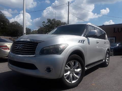 2011 Infiniti QX56 for sale at LUXURY AUTO MALL in Tampa FL