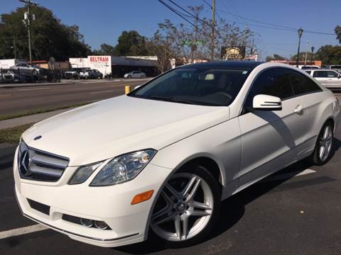 2011 Mercedes-Benz E-Class for sale at LUXURY AUTO MALL in Tampa FL