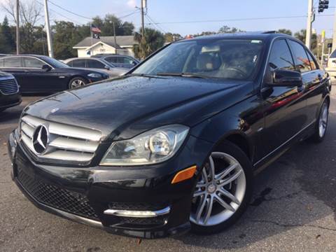 2012 Mercedes-Benz C-Class for sale at LUXURY AUTO MALL in Tampa FL