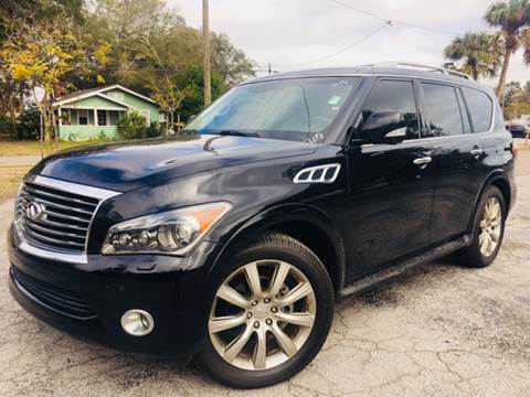 2012 Infiniti QX56 for sale at LUXURY AUTO MALL in Tampa FL