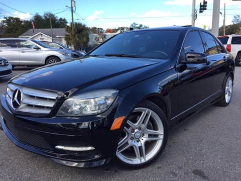2011 Mercedes-Benz C-Class for sale at LUXURY AUTO MALL in Tampa FL