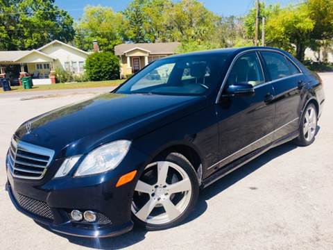 2010 Mercedes-Benz E-Class for sale at LUXURY AUTO MALL in Tampa FL