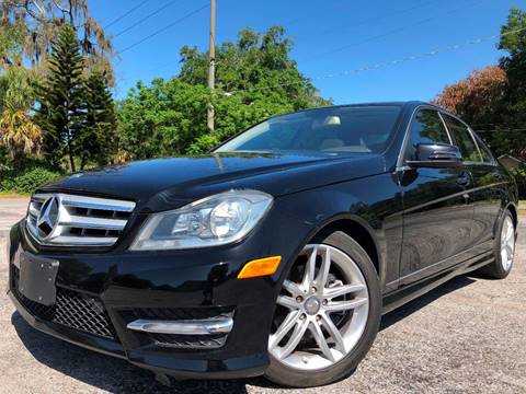 2012 Mercedes-Benz C-Class for sale at LUXURY AUTO MALL in Tampa FL