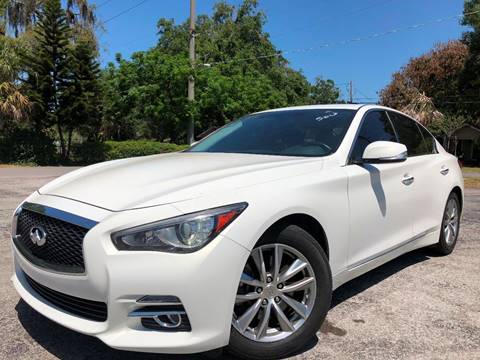 2014 Infiniti Q50 for sale at LUXURY AUTO MALL in Tampa FL