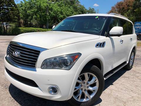 2013 Infiniti QX56 for sale at LUXURY AUTO MALL in Tampa FL
