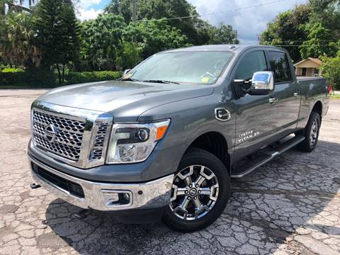 2017 Nissan Titan XD for sale at LUXURY AUTO MALL in Tampa FL
