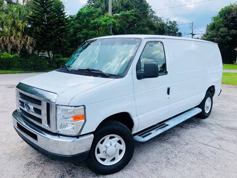 2013 Ford E-Series Cargo for sale at LUXURY AUTO MALL in Tampa FL
